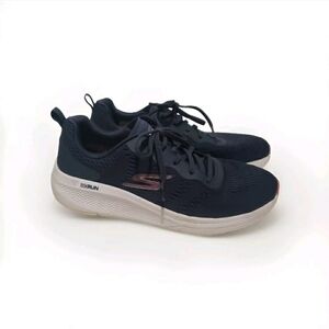 Skechers Black and White Running Shoes